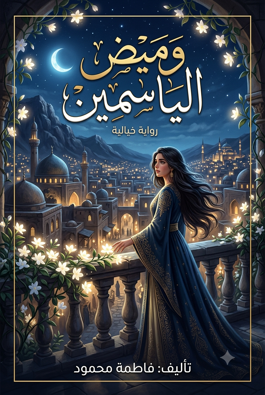 غلاف وميض الياسمين