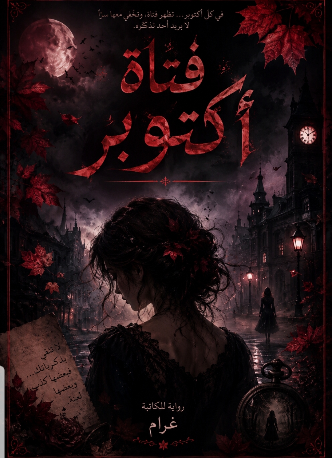 غلاف فتاة اكتوبر