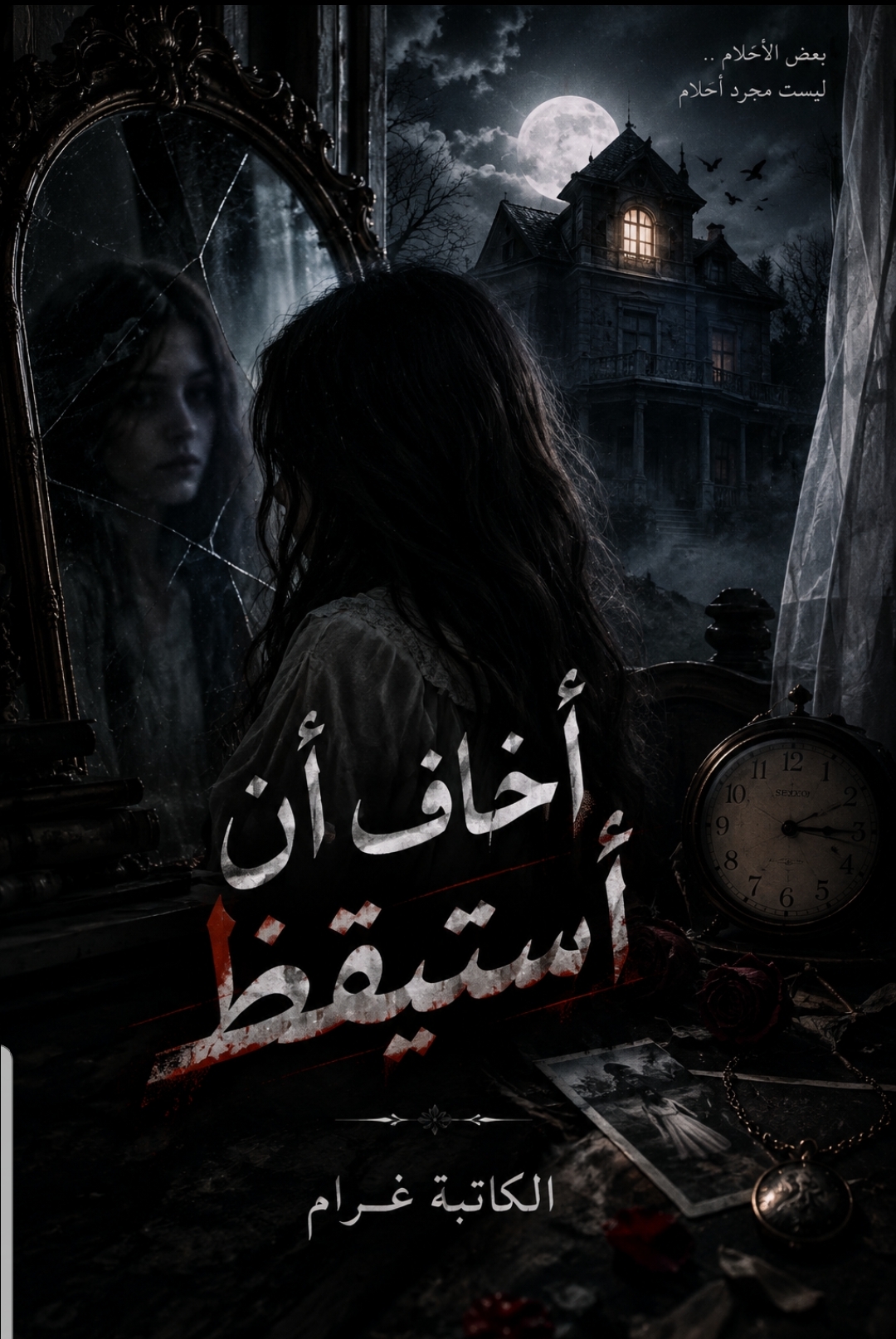غلاف اخاف ان استيقظ