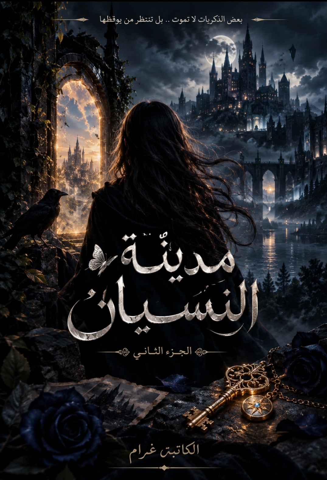 غلاف مدينة النسيان الجزء الثاني