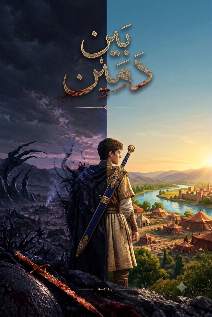 غلاف بين دمين