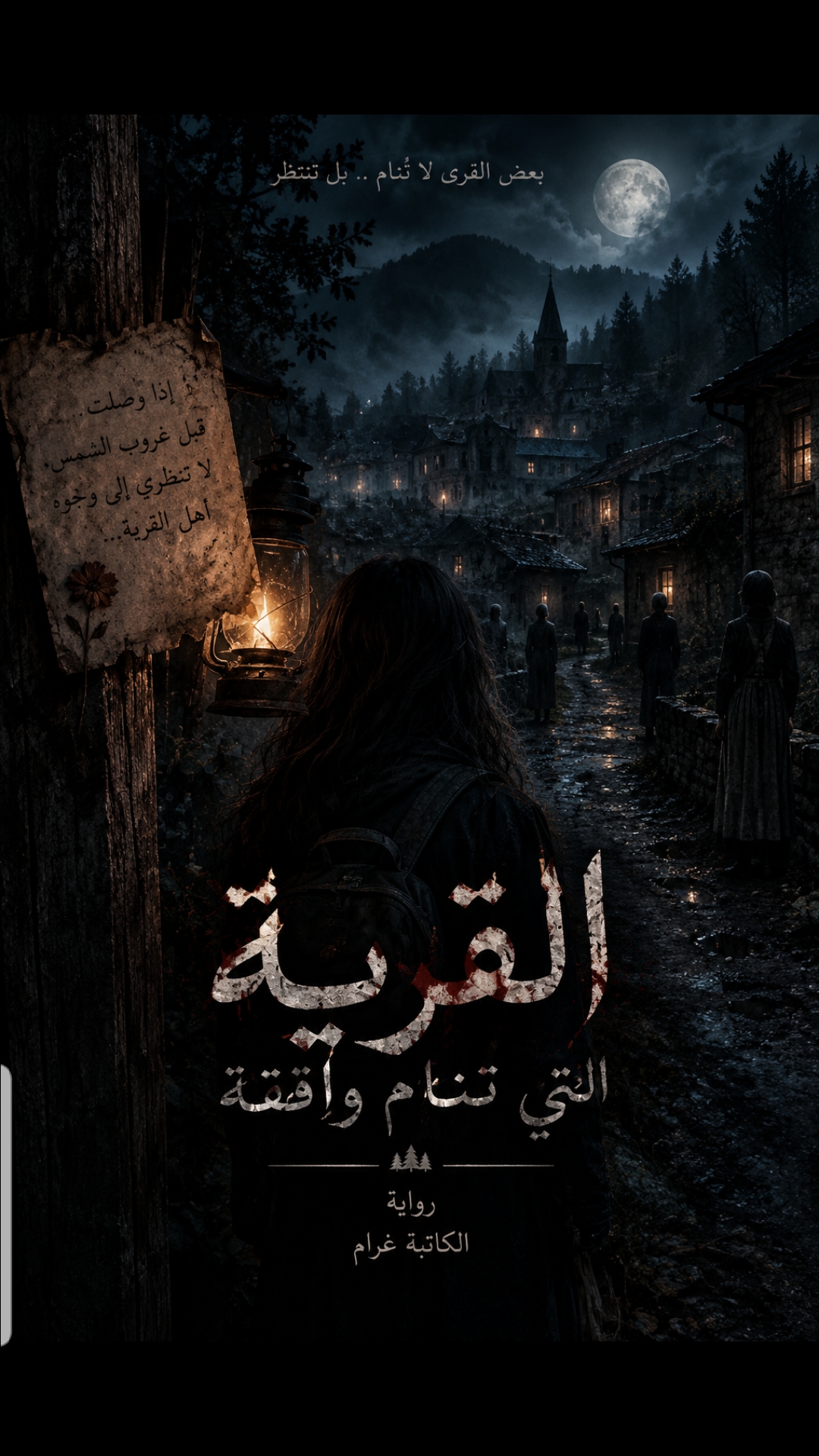 غلاف القرية التي تنام واقفة
