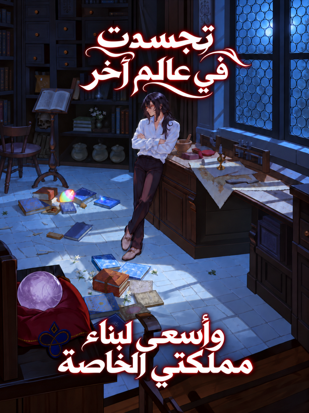 غلاف تجسدت في عالم اخر،واسعى لبناء مملكتي الخاصة
